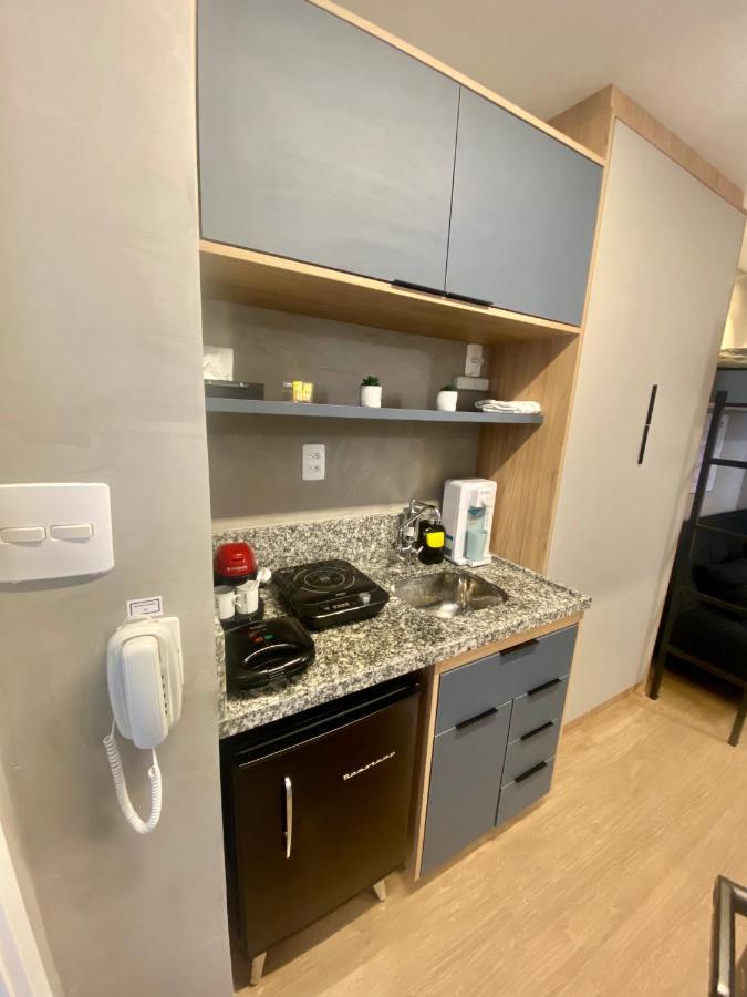 Lindo Apartamento Em Frente Ao Metro Bras ! Appartement São Paulo Buitenkant foto