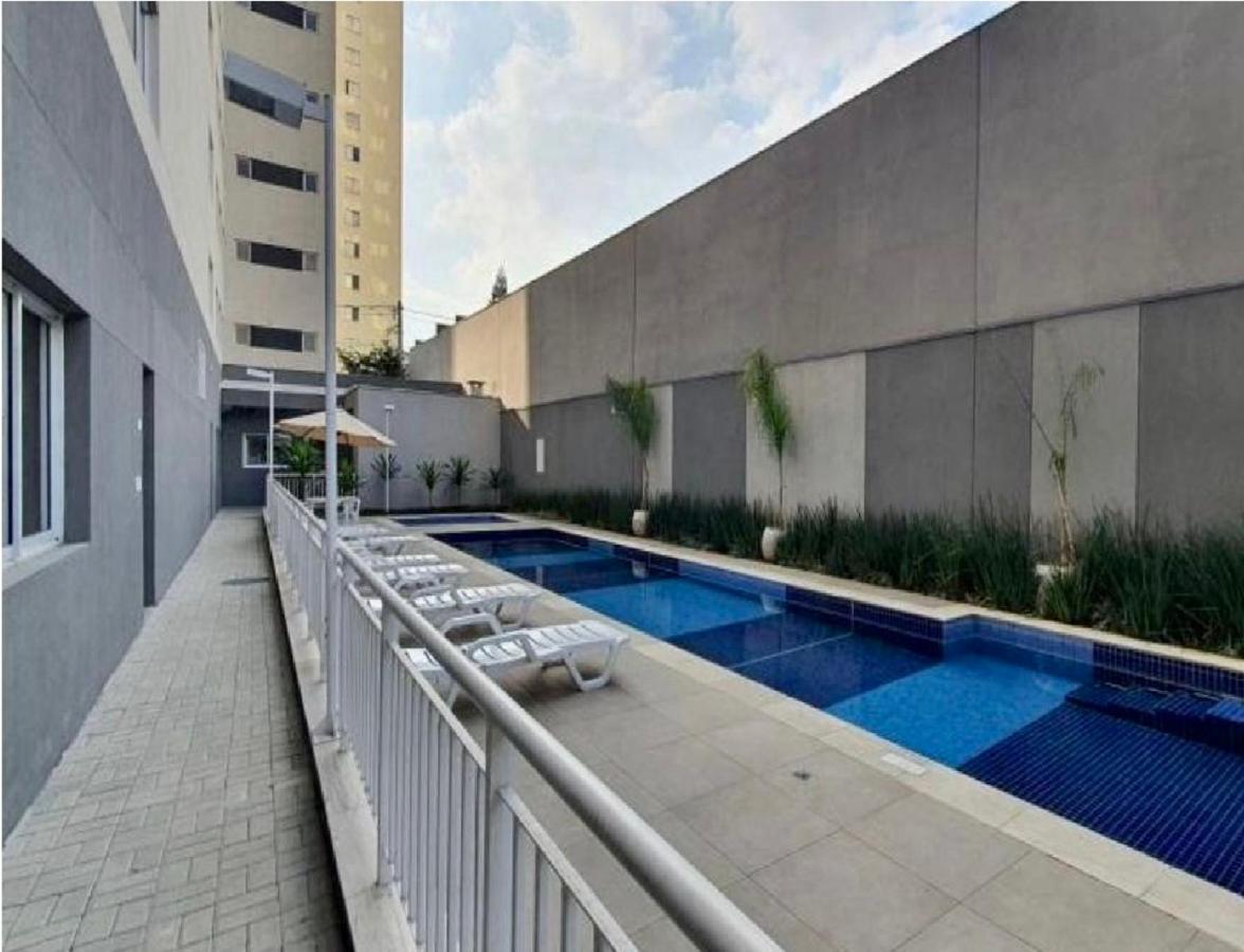 Lindo Apartamento Em Frente Ao Metro Bras ! Appartement São Paulo Buitenkant foto