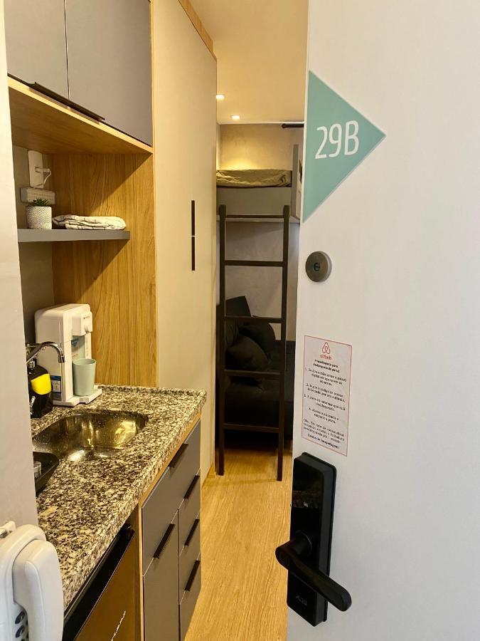 Lindo Apartamento Em Frente Ao Metro Bras ! Appartement São Paulo Buitenkant foto